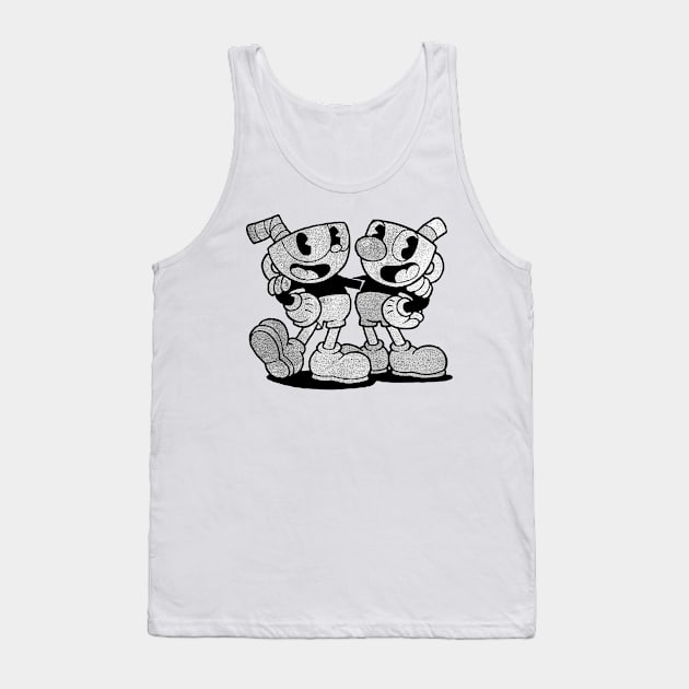 Cuphead Tank Top by TapABCD